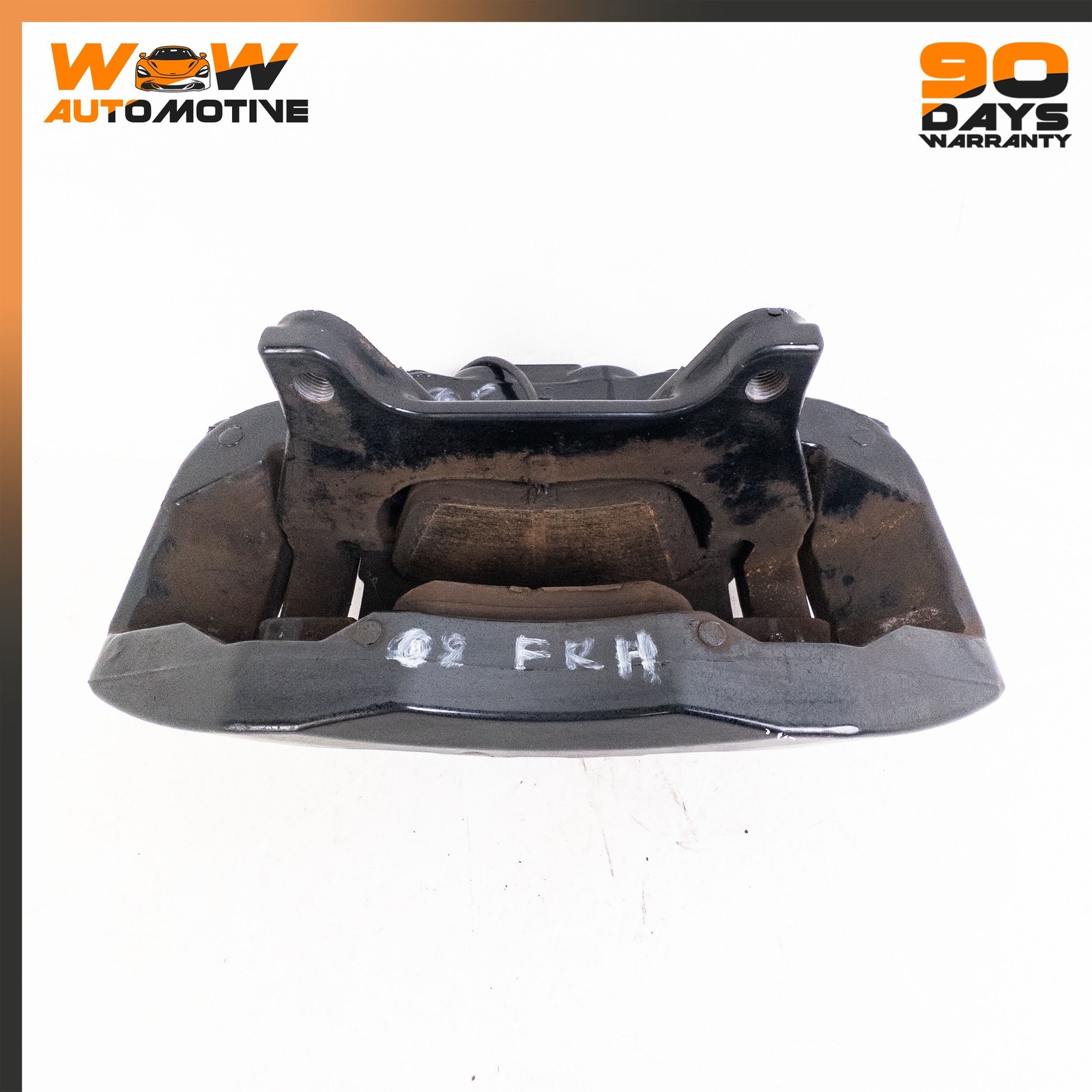04-11 BENTLEY CONTINENTAL GTC GT FRONT LEFT RIGHT BRAKE CALIPER BLACK SET OEM