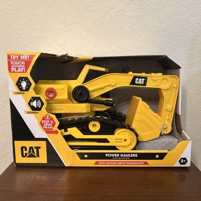CAT Power Haulers  Excavator Motion Drive With Lights And Sound -Plastic-New