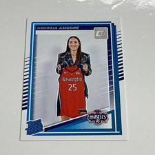 Georgia Amoore Washington Mystics 2025 Donruss Panini Rated Rookie RC #96