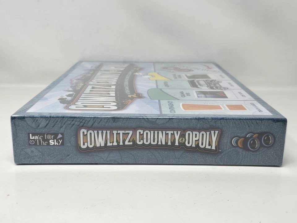Cowlitz County-opoly - 华盛顿州考利茨县大富翁 Late for the Sky 出品,罕见全新 — 第 4/4 张图片