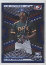 2023 Panini Elite Extra Edition Blue Aspirations /349 Darwin Hernandez #191 2o7