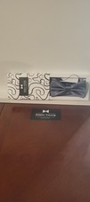 NWT Adam Young Infant Toddler Boys Medium Gray Bow Tie