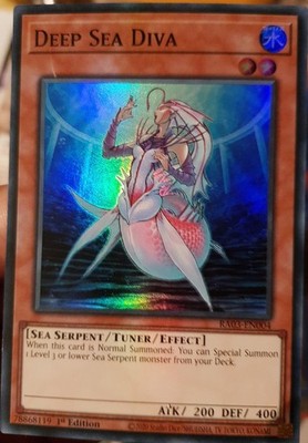Yu-Gi-Oh!  1 × Deep Sea Diva Super Rare 