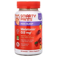 Kids Sleep, Melatonin Gummies, Strawberry Mango, 60 Gummies
