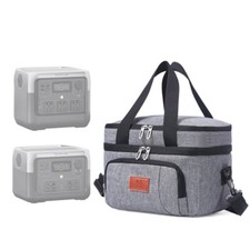 Portable Storage Bag Case For Power Station Bank Supply Ecoflow River 2 Pro Max