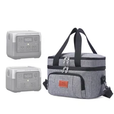 Portable Storage Bag Case For Power Station Bank Supply Ecoflow River 2 Pro Max