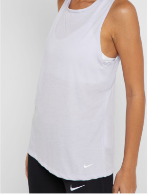 nike open back tank