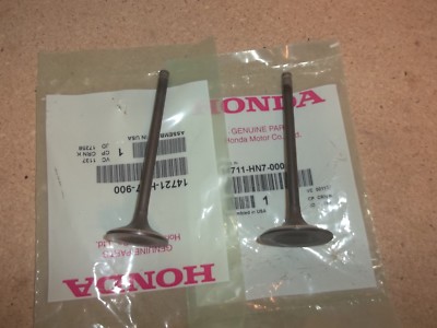 OEM Honda Intake and Exhaust Valves Fourtrax Rancher 400 420 TRX FA FGA TE TM FE