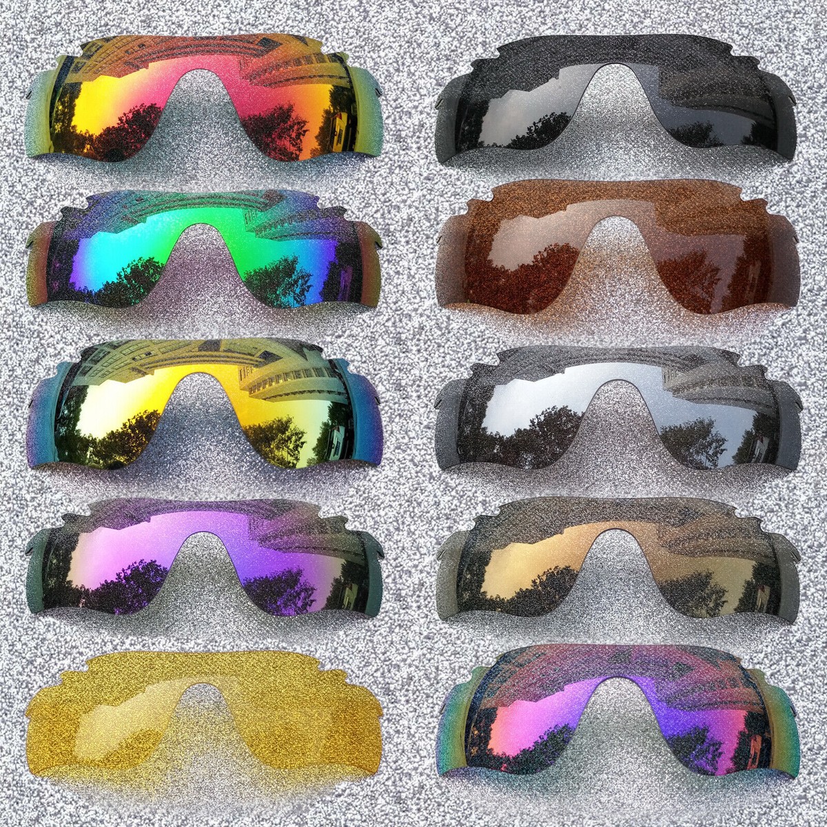 ExpressReplacement Polarized Lenses Fit-Oakley RadarLock Path