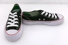 PF Flyers Shoes Center Reissue Ox Black/Red/White Sneakers Womens 6.5