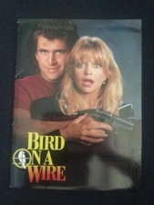 BIRD ON A WIRE 1990 MOVIE PRESS KIT W/ 4 PHOTOS GOLDIE HAWN, MEL GIBSON