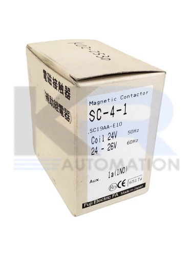 NEW Fuji Electric SC-4-1 Magnetic Contactor Auxiliary Relay 50/60Hz 24-26VDC