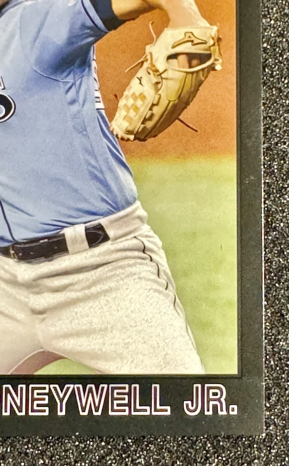 2021 Topps Update '86 Topps Black #86B50 Brent Honeywell Jr. 224 /299 - Image 2 of 4