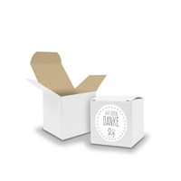 Itenga Set 24X Geschenkschachtel + Sticker Wir Sagen Danke BefüLlen Hochzeit M27