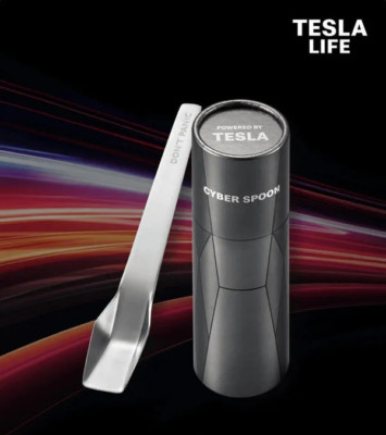 MCDONALD's x TESLA STAINLESS STEEL CYBER SPOON | eBay