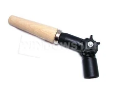 Ettore Angle Adapter w/ Wood Tip For Extension Poles