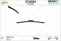 "Valeo Silencio Flache Scheibenwischer - Heck - 16 \" - FüR Fiat Doblo Cargo"