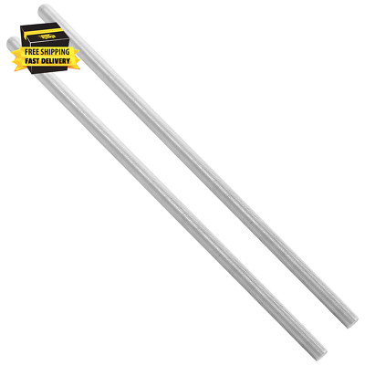 2Pcs M6 X 250Mm Fully Threaded Rod, 304 Stainless Steel Long Threaded Screw Righ