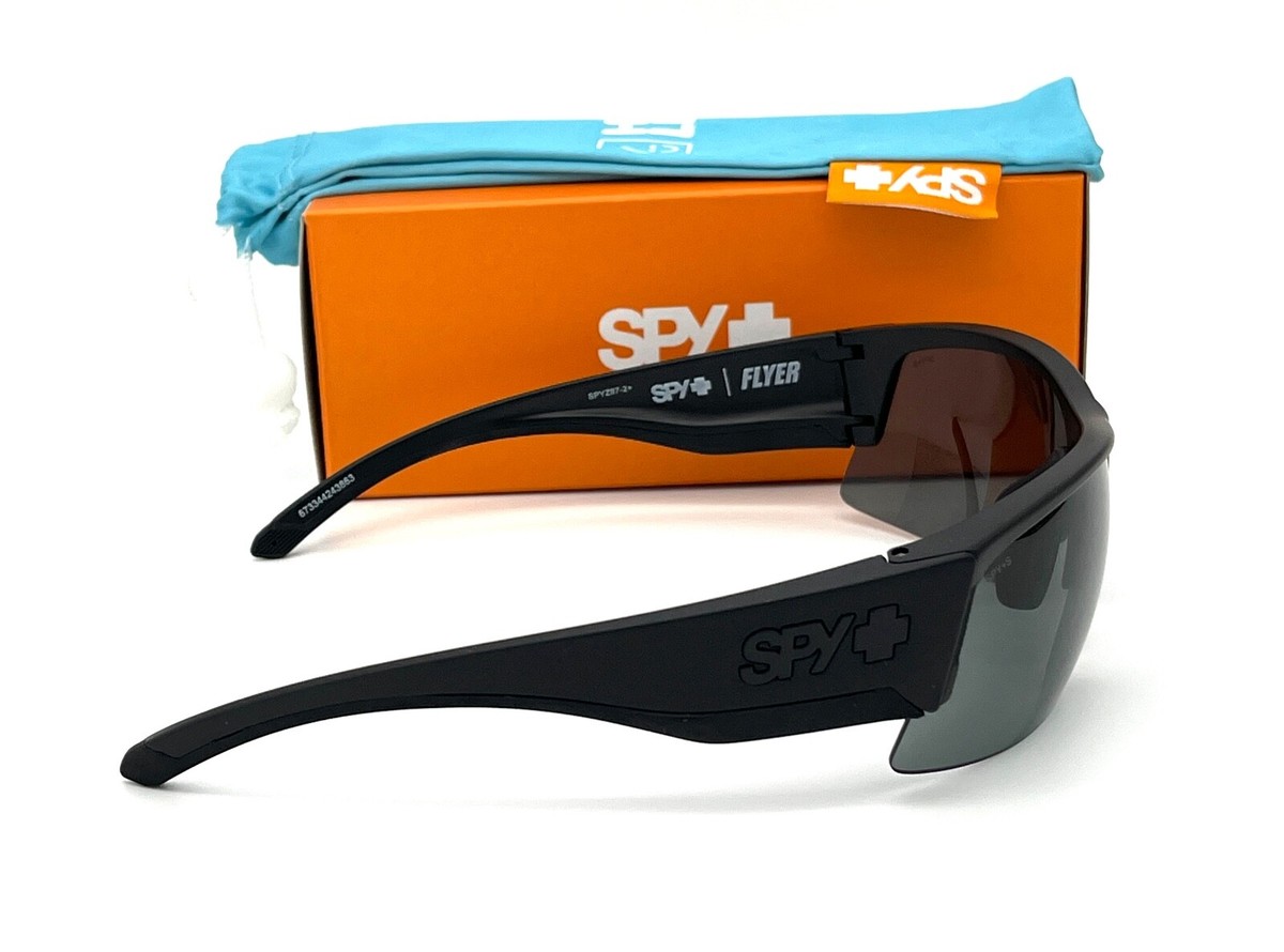 SPY FLYER ANSI Z87.1 Matte Black / Happy Gray Green 74mm