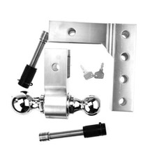 Adjustable 2 Red Hitch 6 Drop Trailer Towing Reciever Lock Heavyduty Dual Ball Adjustable 2 Red Hitch 6 Drop Trailer Towing Reciever Lock Heavyduty Dual Ball