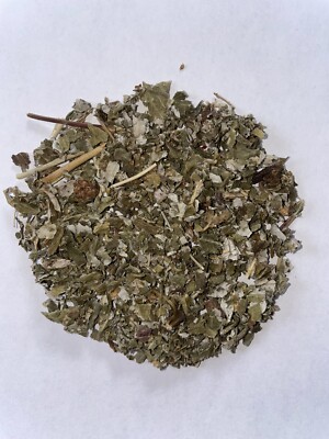 Premium Quality Raspberry Leaf Loose Leaf Tea - 8oz Mason Jar w/Gold Lid