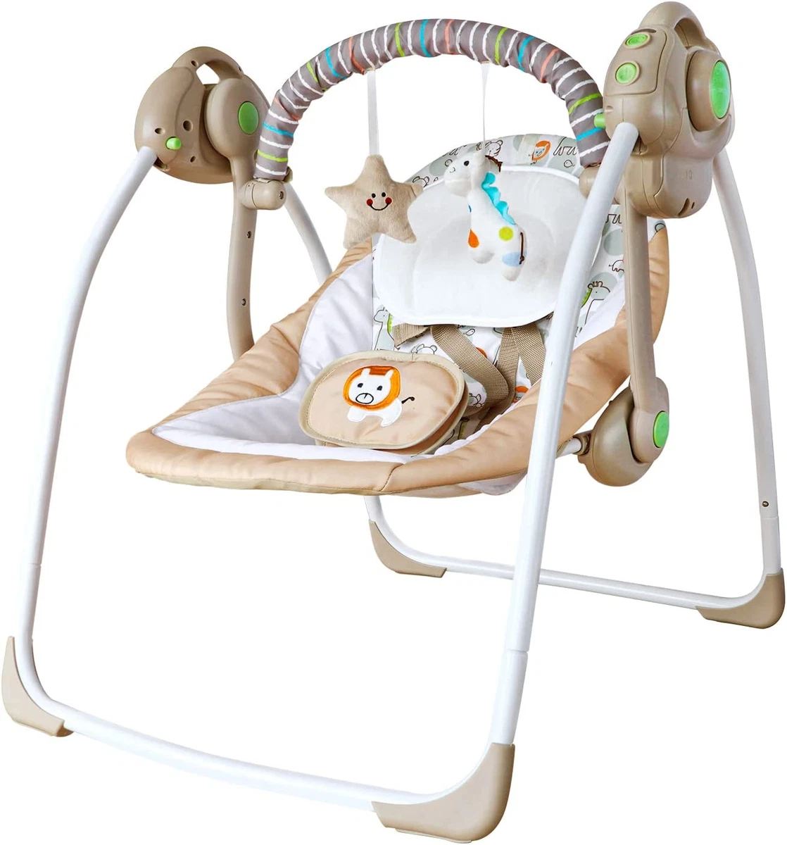 Electric Baby Rocking Chair Baby Portable Swing with Intelligent