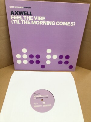 Axwell - Feel The Vibe (Til The Morning Comes) (12'', Promo)