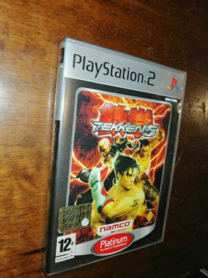 DVD VIDEO: Ps2 Tekken 5 SONY PLAYSTATION 2 2005 Namco | 