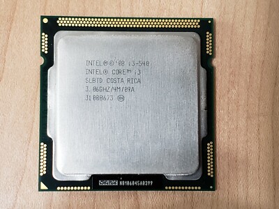 OEM Intel  Core  i3-540 Processor 4M Cache, 3.06 GHz GENUINE