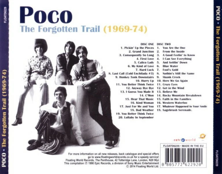 Poco The Forgotten Trail (1969-74) 2-CD NEW SEALED - Image 2 of 4