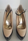 SOLE OBSESSION PLATFORM HEELS Sz 10 6" *HOT* 2" PLATFORM 2 TONE — photo 2