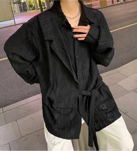 Women's Long Sleeved Blouse Harajuku Japanese Shirts Harajuku Top Retro - Bild 10 von 20