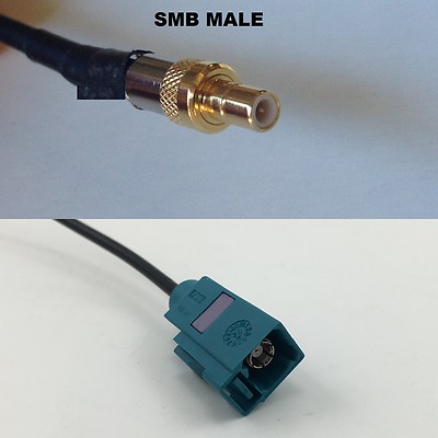RG316 SMB MALE to Fakra Neutral Female Coaxial RF Cable USA-US