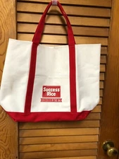 Success Rice (Promo Adv) Tote Bag for Travel Beach Park Grocery Shopping
