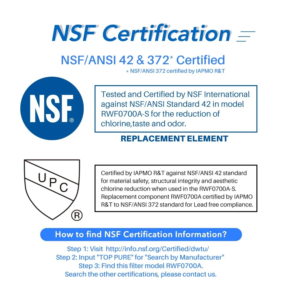 Fit For Samsung RF263BEAEWW/AA RF263TEAEBC/AA RF263TEAESG/AA Water Filter 3 Pack - Image 3 of 4