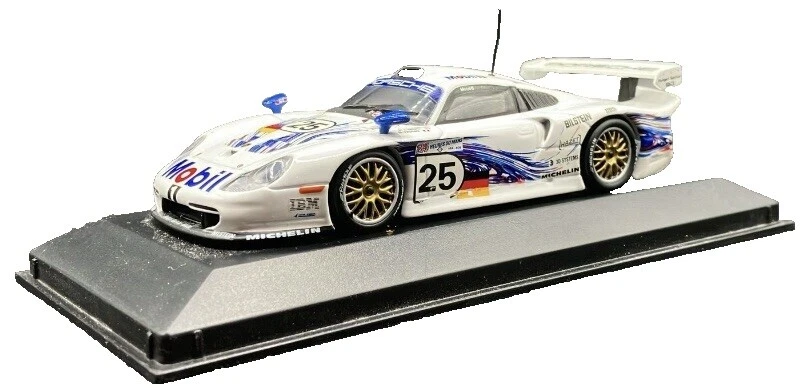 Porsche белый металл литая игрушка 1:43