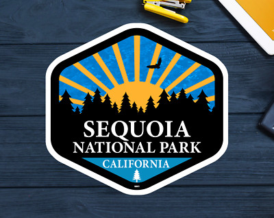 Sequoia National Park Decal Sticker Vinyl California 3.25'' Laptop Bumper Car Van