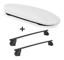 Dachbox VDPMAA460L weiß+Dachträger K1M für für Mercedes B W246 5Türer ab 15 Dachbox VDPMAA460L weiß+Dachträger K1M für für Mercedes B W246 5Türer ab 15
