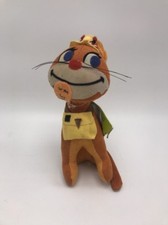 Dream Pets Fish N Chips Dakin Cat Velveteen Stuffed Plush Animal B50