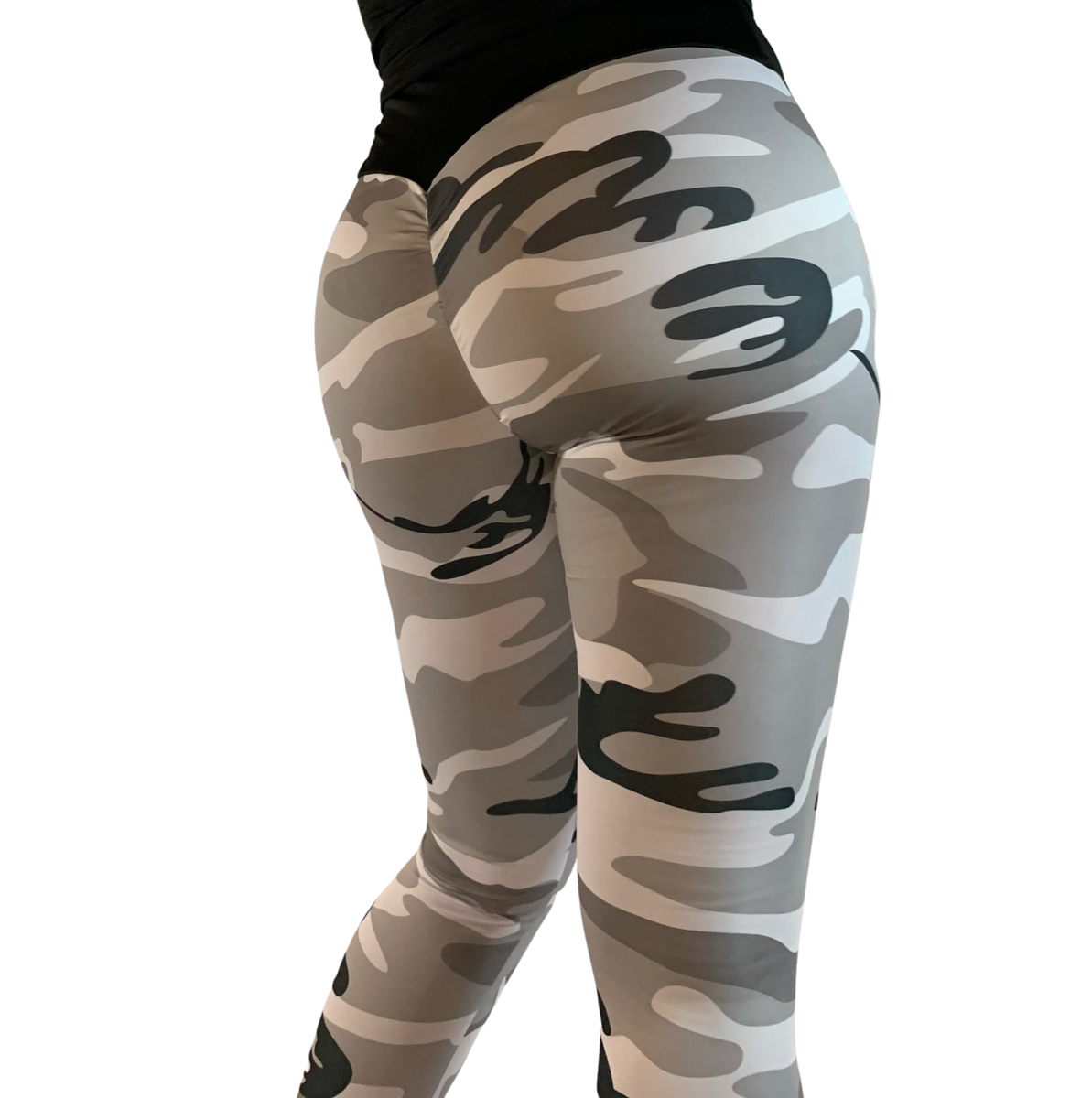 Camo Leggings Scrunch Butt Leggings Casual Leggings Booty Lifting Leggings