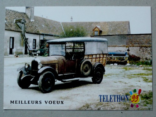 CITROËN B 14 1927 Carte de