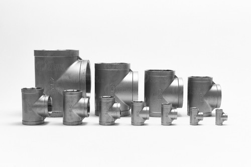 BSPP Equal Tee | 316 SS | 150lb | 20 Bar | 1/8" to 4" | Threaded Pipe Fitting - Picture 6 of 24
