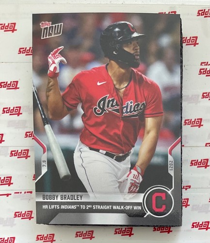 2021 Topps Now 483 Bobby Bradley