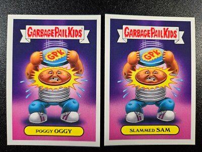 Pogs World Pog Federation Spoof 2 Card Set 2019 Garbage Pail Kids