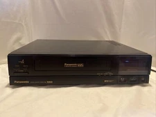 RARE VINTAGE Panasonic Omnivision VHS Player Tested/Working NO REMOTE