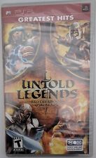 Untold Legends: Brotherhood of the Blade Greatest Hits PSP Sealed