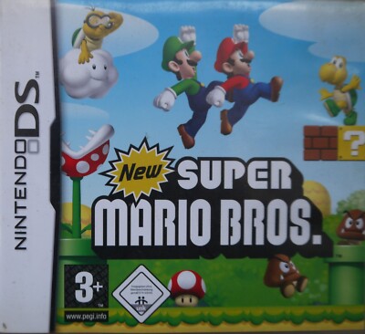 Super Mario Brothers New Nintendo DS, mit Anleitungsheft