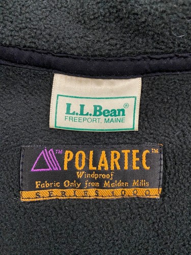 Chaqueta de Colección L.L Bean Polartec a prueba de viento serie 1000 XL Rompevientos de lana azteca - Imagen 4 de 15