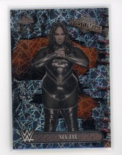 2025 Topps Chrome WWE Cactus Jack Nia Jax WrestleMania Laser #12/20 (EG)