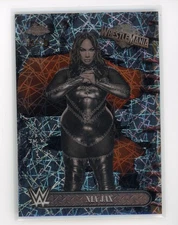 2025 Topps Chrome WWE Cactus Jack Nia Jax WrestleMania Laser #12/20 (EG)